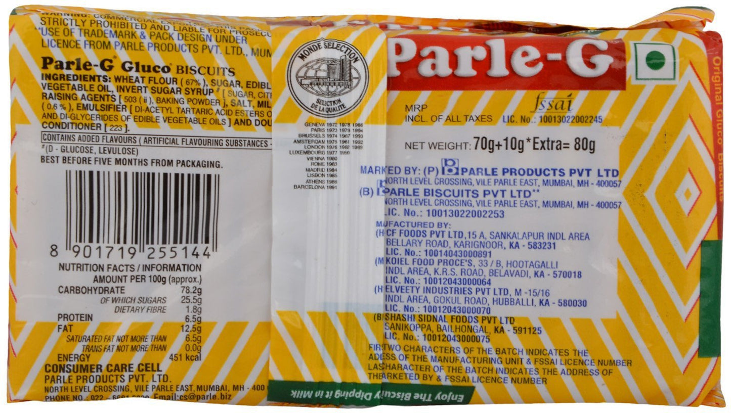 Parle-G 80g