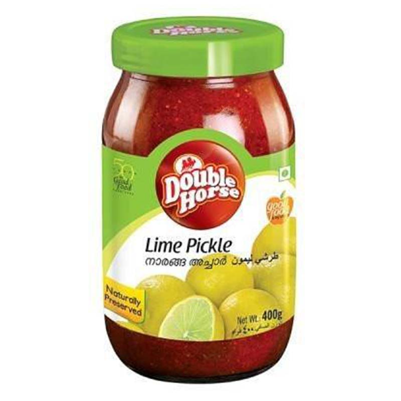 Double Horse Lime Pickle (നാരങ്ങ അച്ചാർ)  400g