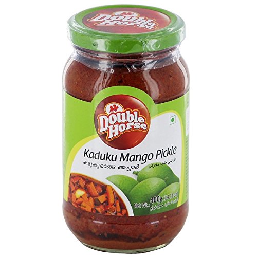 Double Horse Kaduku Mango Pickle (കടുമാങ്ങ അച്ചാർ)400g