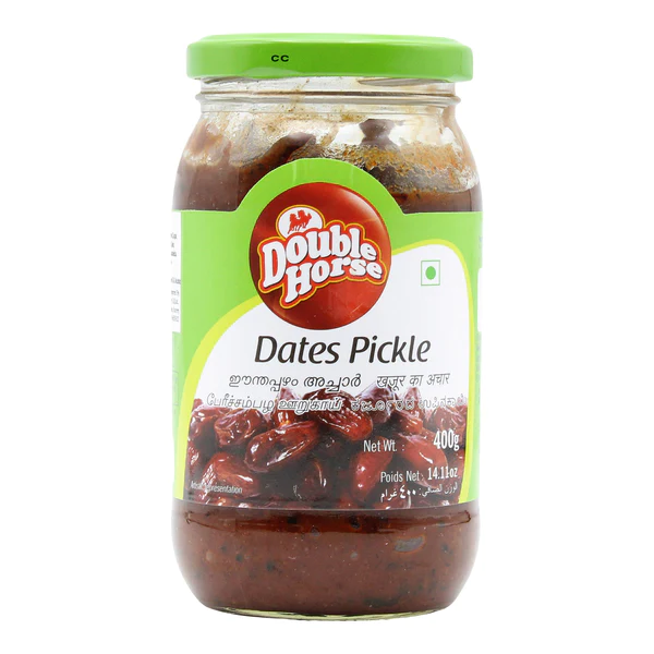 Double Horse Dates Pickle (ഈന്തപ്പഴം അച്ചാർ) 400g