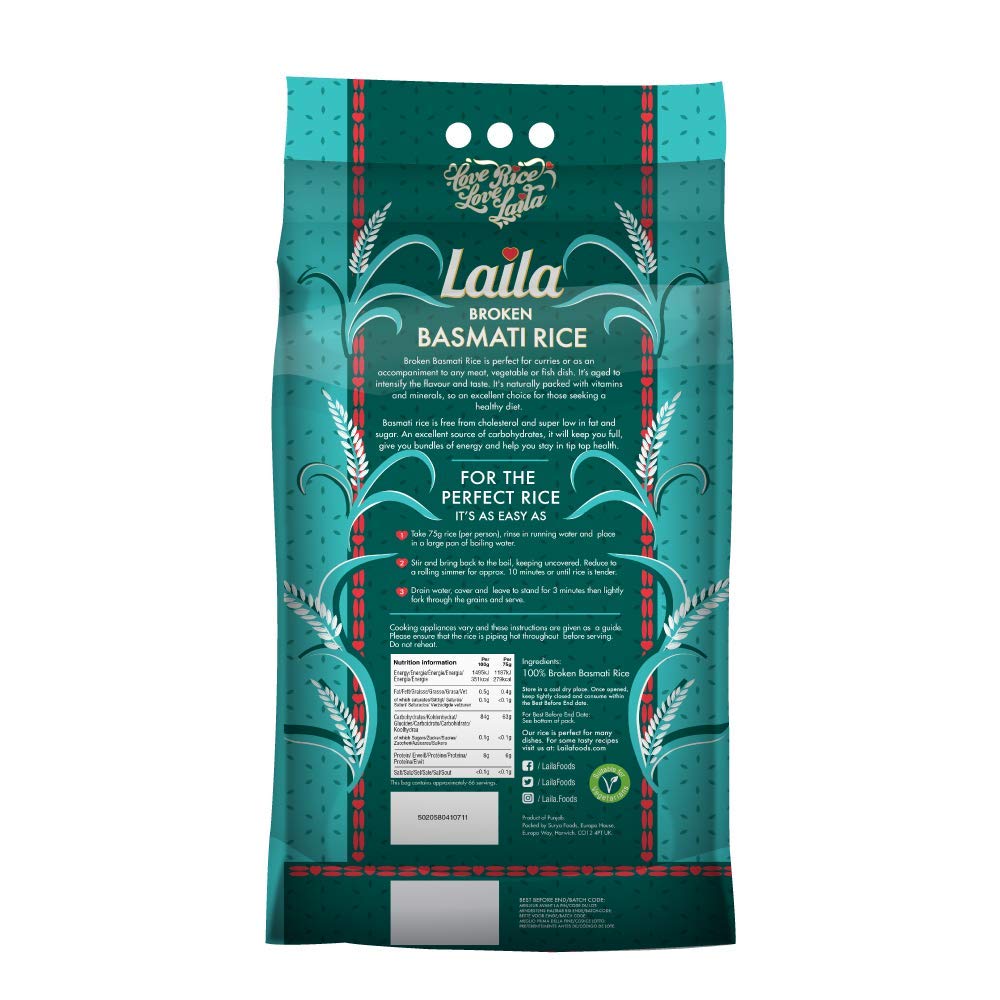 Laila Broken Basmati Rice 5 kg