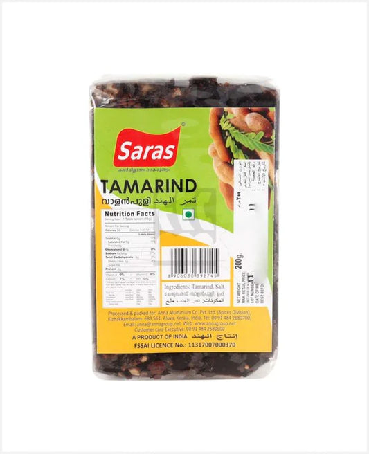 Saras Tamarind-Vaalan Puli  (വാളൻ പുളി) 200g