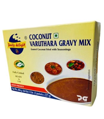 Daily Delight Coconut Varutharachathu Gravy  Coconut Varutharachathu Gravy തേങ്ങ വറുത്തറച്ചത്  (Frozen)