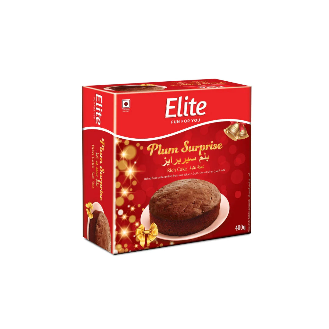 Elite Plum Surprise Cake 400g