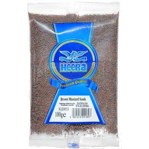 Heera Brown Mustard Seeds (കടുക്) 100g