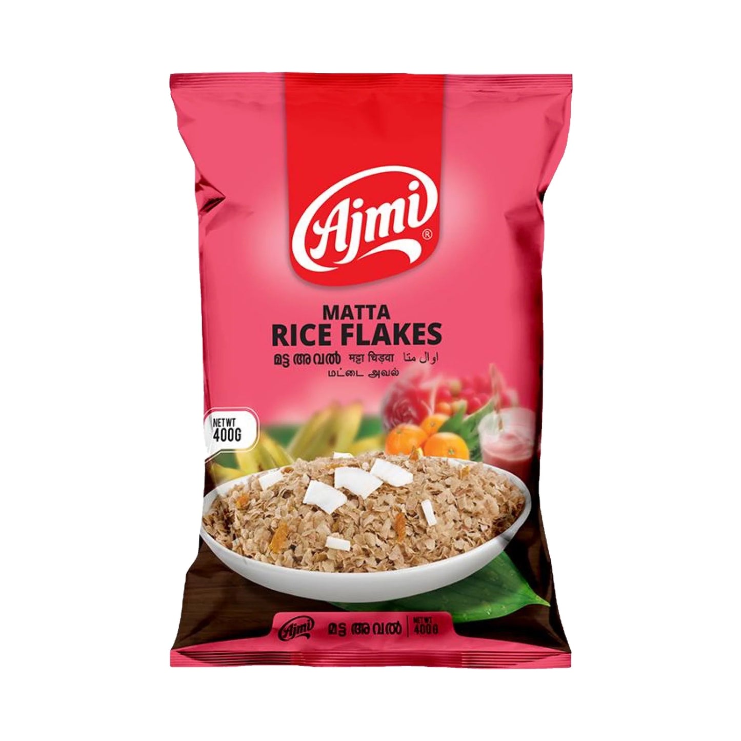 Ajmi Matta Rice Flakes  മട്ട അവൽ (400g)