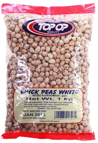 Top Op Chick Peas  വെള്ള കടല (White) 1kg